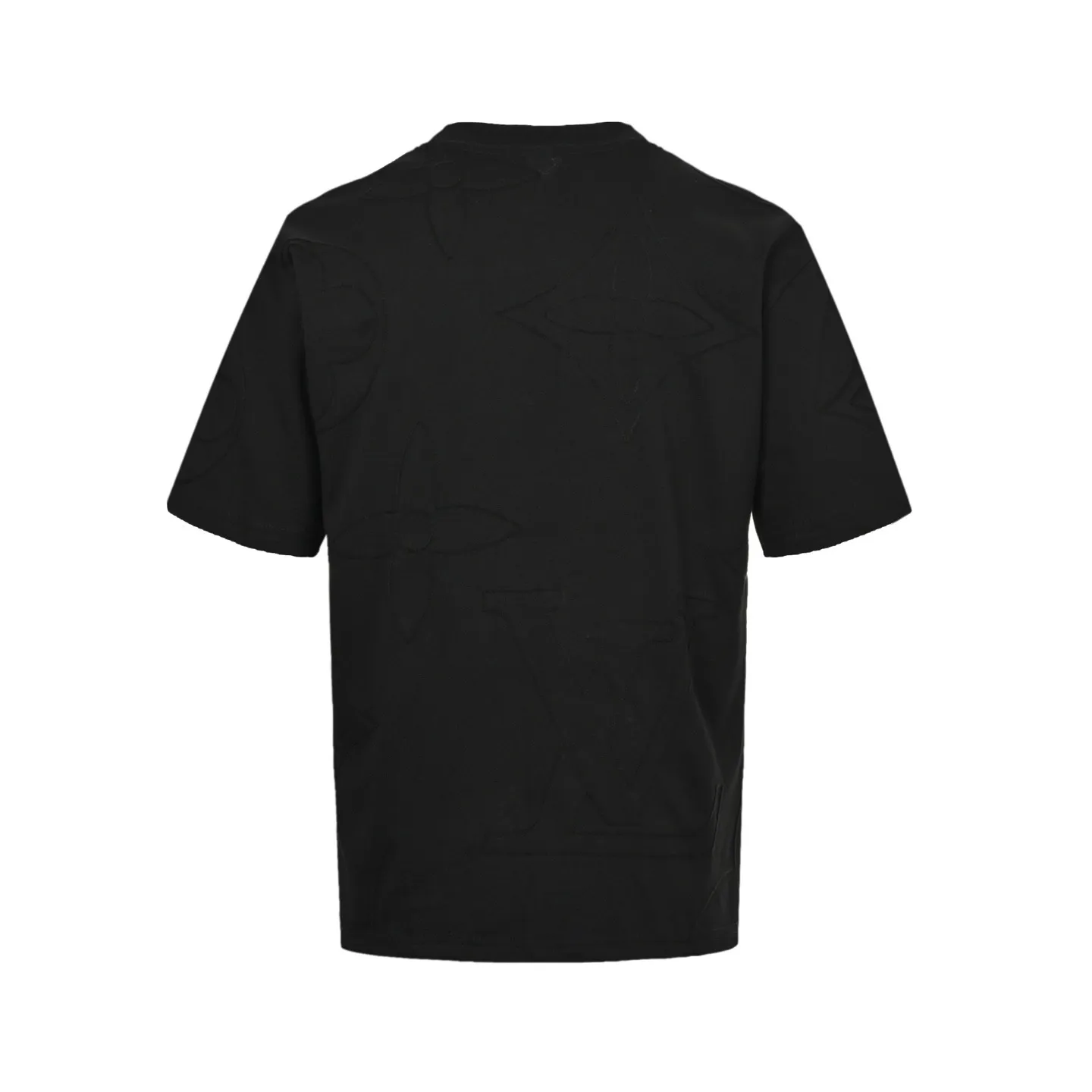 Louis Vuitton/Louis Vuitton 25ss full-width presbyopia embroidered short sleeves